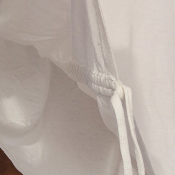 Lolë Anya White Crop Top (XL) - Picture 6 of 8